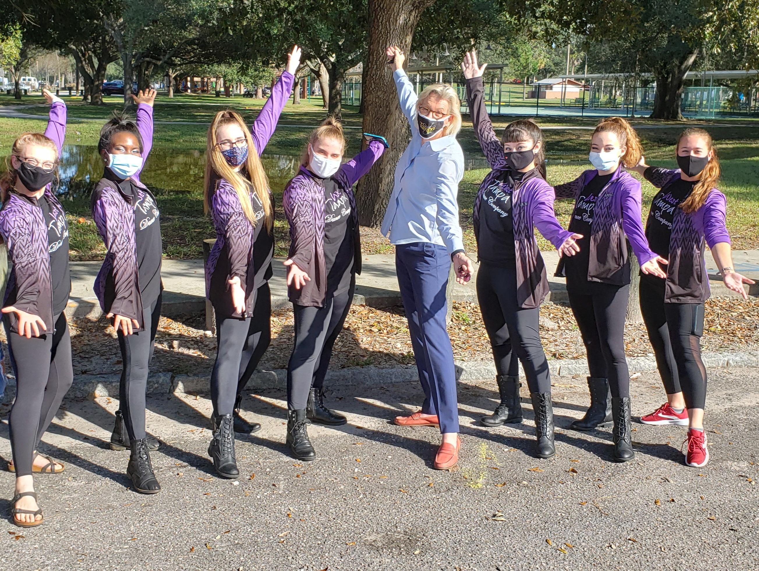 Senior Performance Team with Tampa Mayor Jane Castor